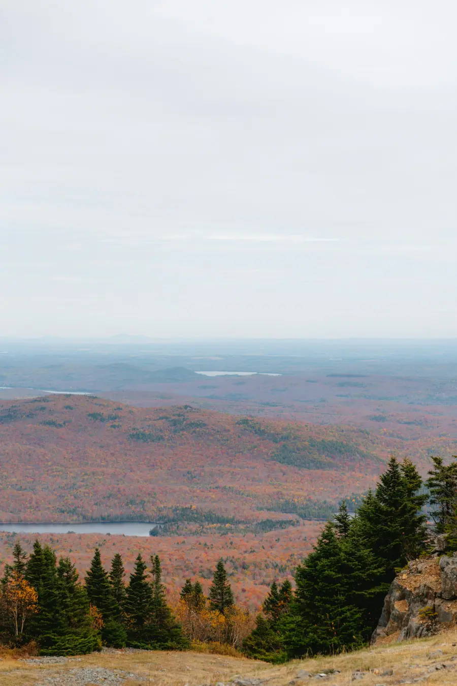 Randonnée d'automne Parsmont : mont Pinacle + mont Orford