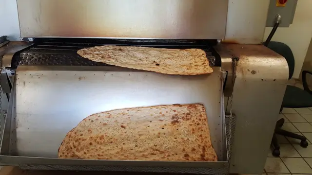 Uncle Reza's Sangak Bread